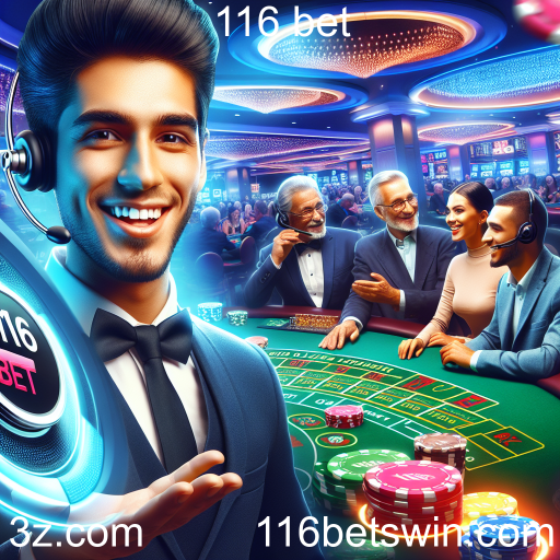 A Experiência de Jogos 'Ao Vivo' na 116 Bet